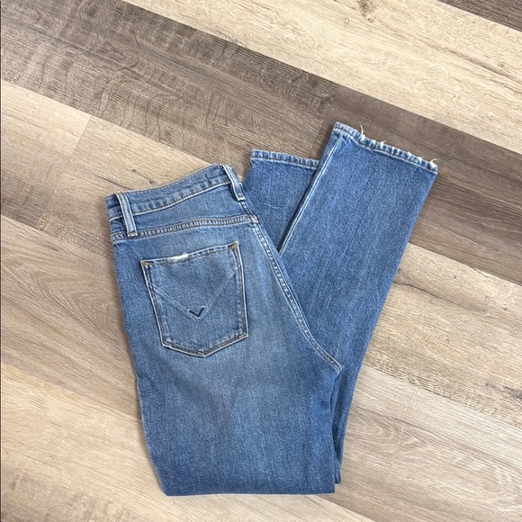 Hudson Holly Straight Blue Jeans - Picture 4 of 4